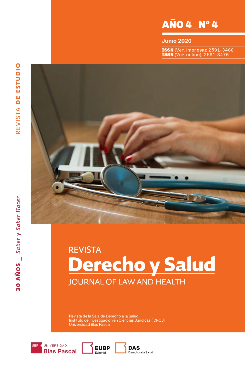 					Ver Vol. 4 Núm. 4 (2020): Revista Derecho y Salud 4 (monográfico)
				