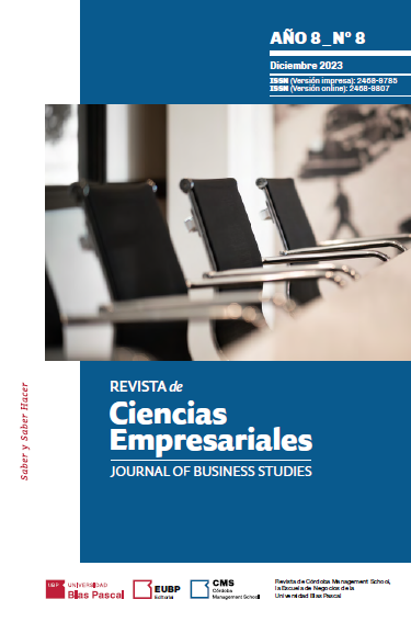 					Ver Núm. 8(2023) (8): Revista de Ciencias Empresariales
				